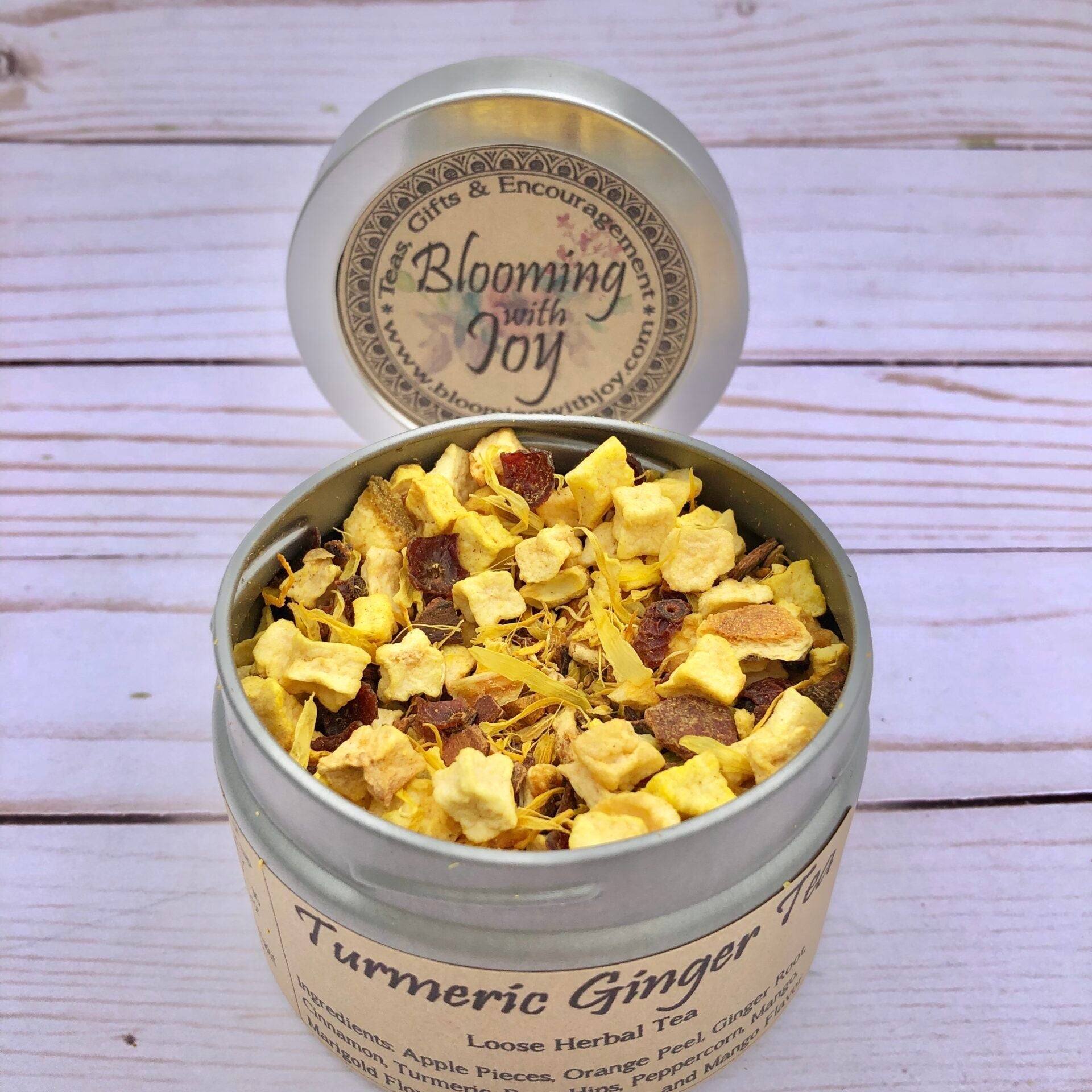 turmeric ginger tea herbal loose tea