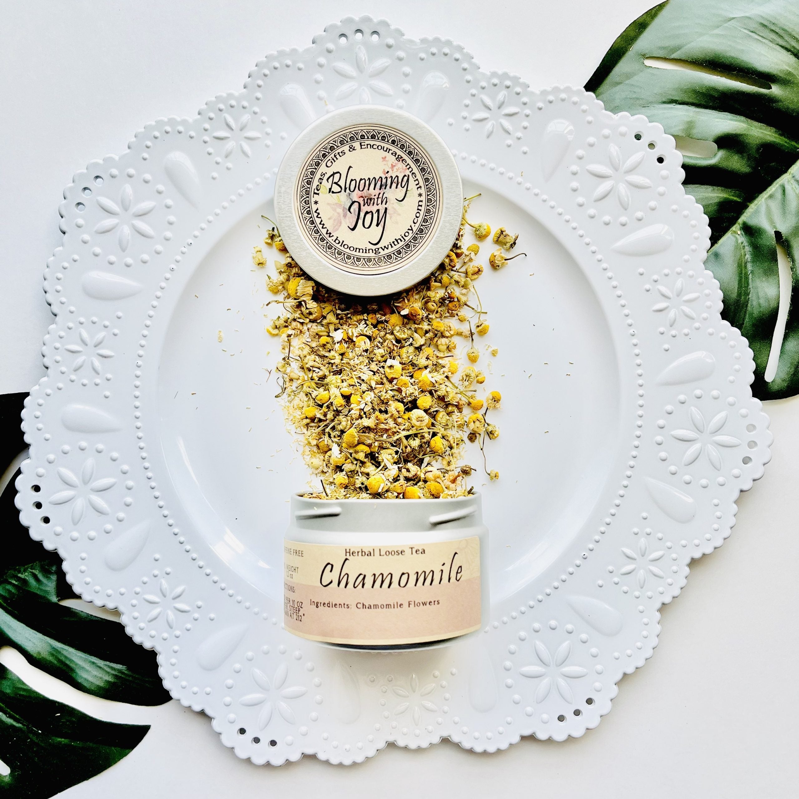 Chamomile | Caffeine Free - Blooming With Joy Tea Co.