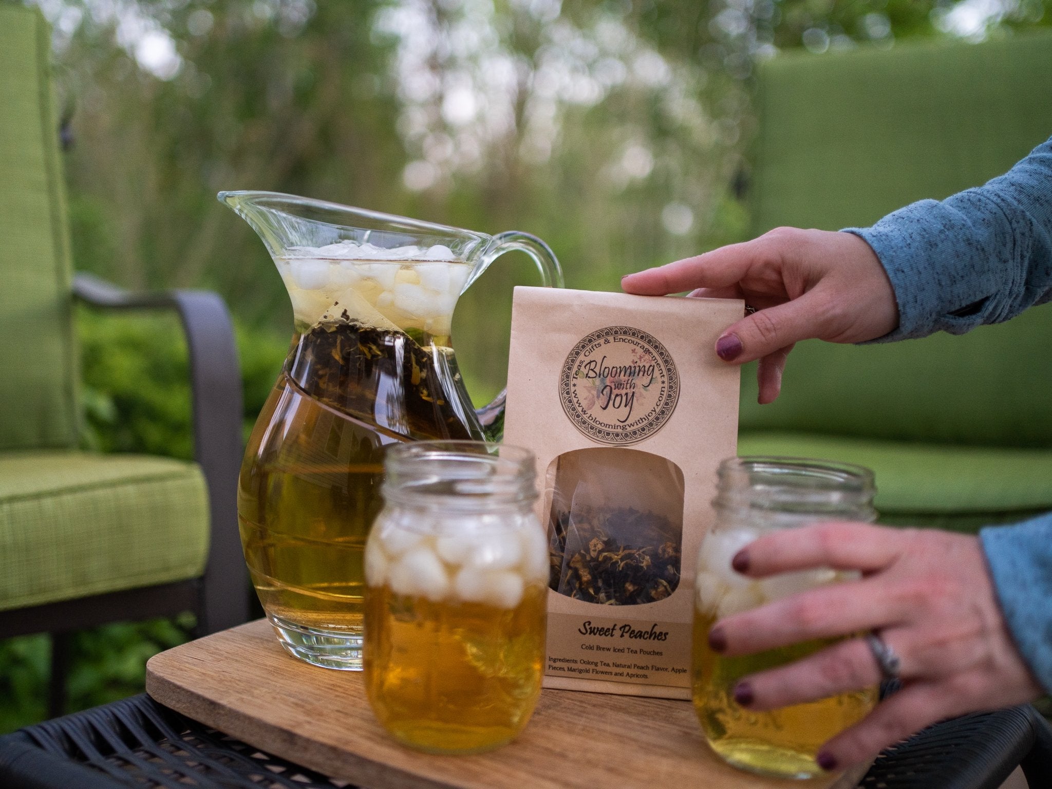 Cold Brew Iced Tea - Blooming With Joy Tea Co.