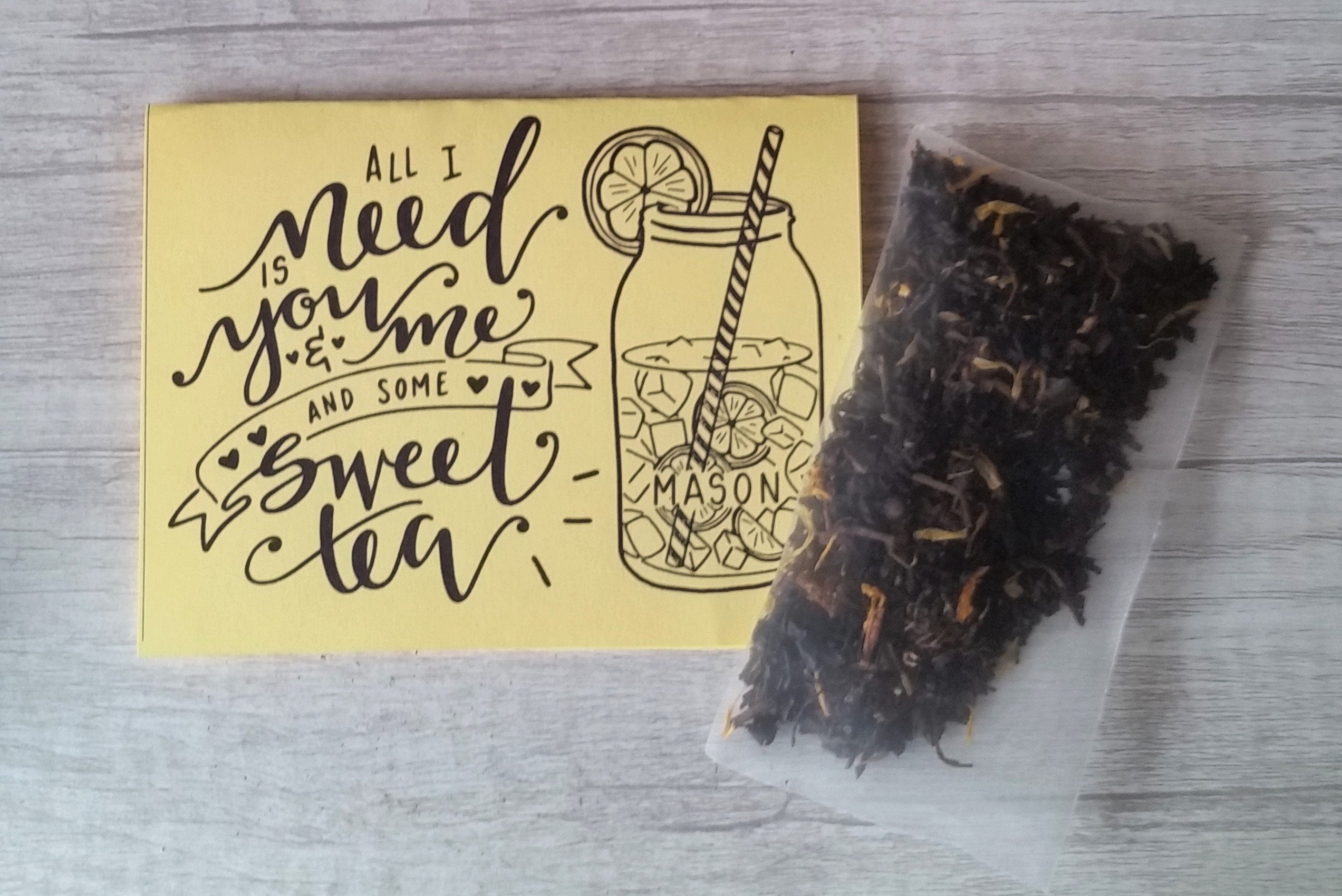 Cold Brew Iced Tea Individual - Blooming With Joy Tea Co.