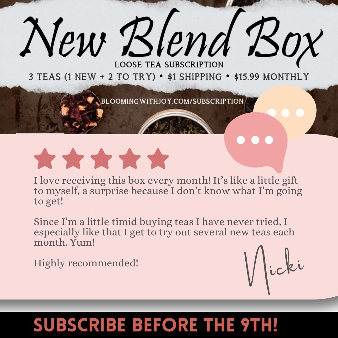 Subscriptions - Blooming With Joy Tea Co.