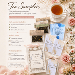 Pardon Me While I Sip This Tea | 12 Single Serving Teas Blends Sampler - Blooming With Joy Tea Co.