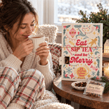 Festive Tea Advent Calendar | 24 Hand-Selected Teas – Eat, Sip, Tea & Be Merry - Blooming With Joy Tea Co.