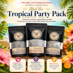 Tropical Party Pack — Cold Brew Loose Leaf Tea | 3 Bold Flavors - Blooming With Joy Tea Co.