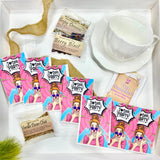 I Heart Tea Party Pop  | 12 Single Serving Teas Blends Sampler - Flight Pop Art