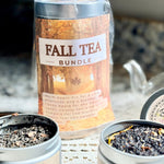 Fall Tea Bundle | Apple and Pumpkin Spice Loose Leaf Tea Gift Set (3 Blends) - Blooming With Joy Tea Co.