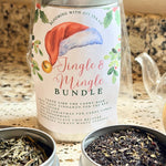 Jingle and Mingle Bundle | Christmas Loose Leaf Tea Gift Set (3 Blends) - Blooming With Joy Tea Co.
