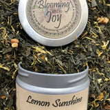 lemon sunshine loose green tea