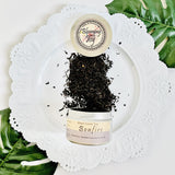Bonfire Tea, Smoky Tea, Lapsang Souchong, Loose Leaf Blend, High Caffeine Tea, Autumn Tea, O'Fallon MO.