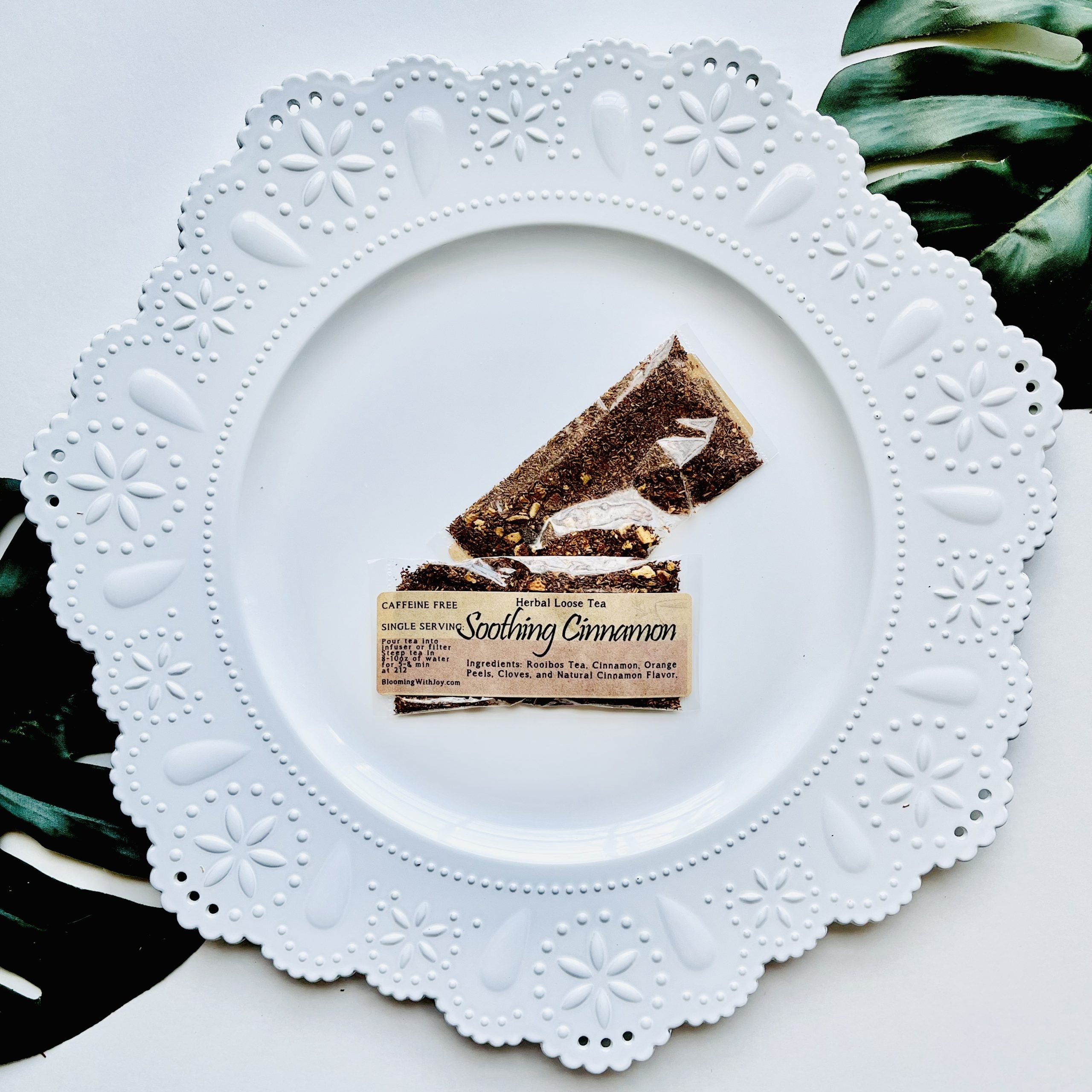 Soothing Cinnamon Rooibos Herbal Loose Leaf Tea