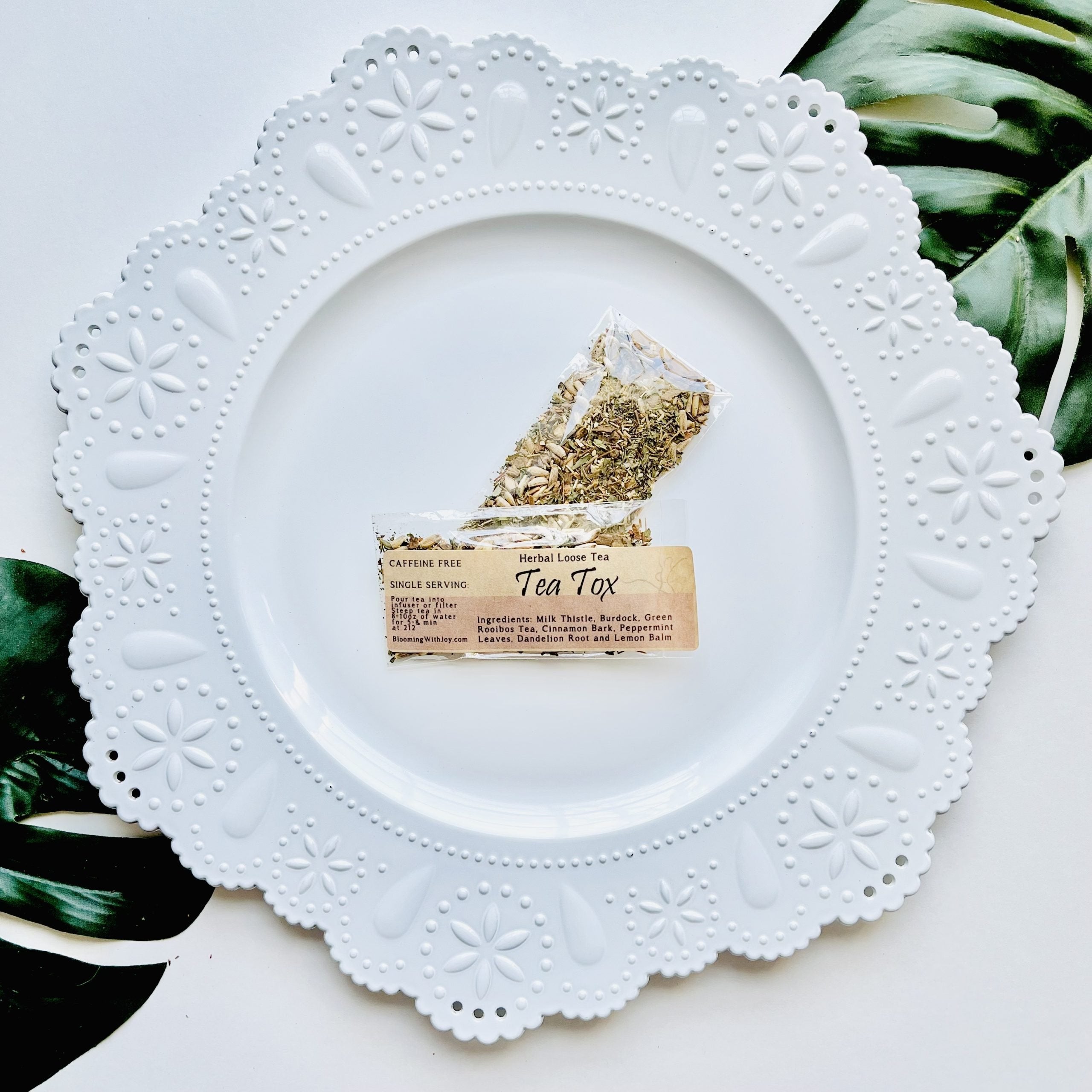 Herbal Detox Loose Leaf Tea, Caffeine-Free