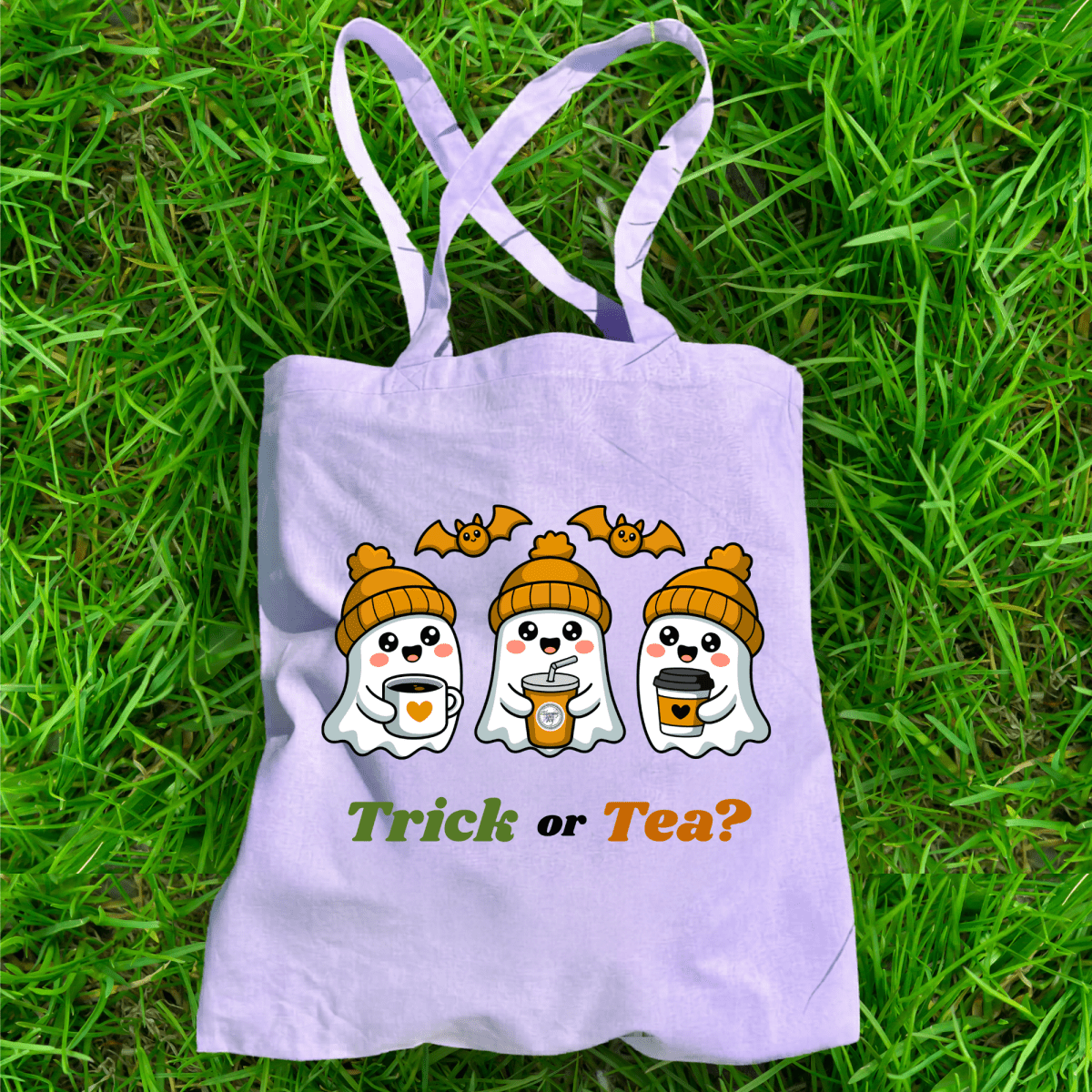 Trick or Tea? Tote Bag - Blooming With Joy Tea Co.