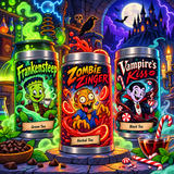 halloween tea, frankinsteep, zombie zinger, vampires kiss