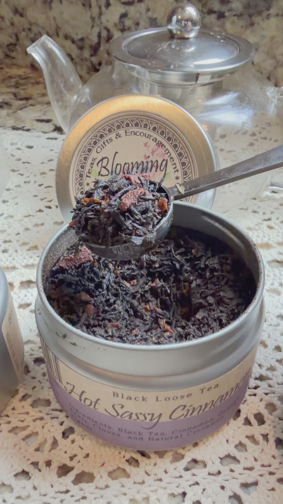 Christmas tea gift set from Blooming With Joy in O'Fallon Missouri