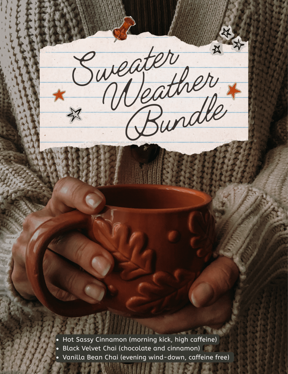 Sweater Weather Chai Tea Bundle | 3 Chai Loose Leaf Teas - Blooming With Joy Tea Co.