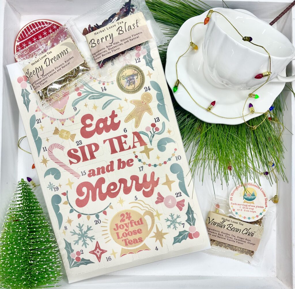 Festive Tea Advent Calendar β 24 Hand-Selected Loose Leaf Teas