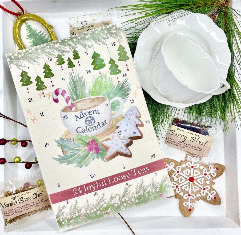 Rustic Tea Advent Calendar β 24 Premium Loose Leaf Teas